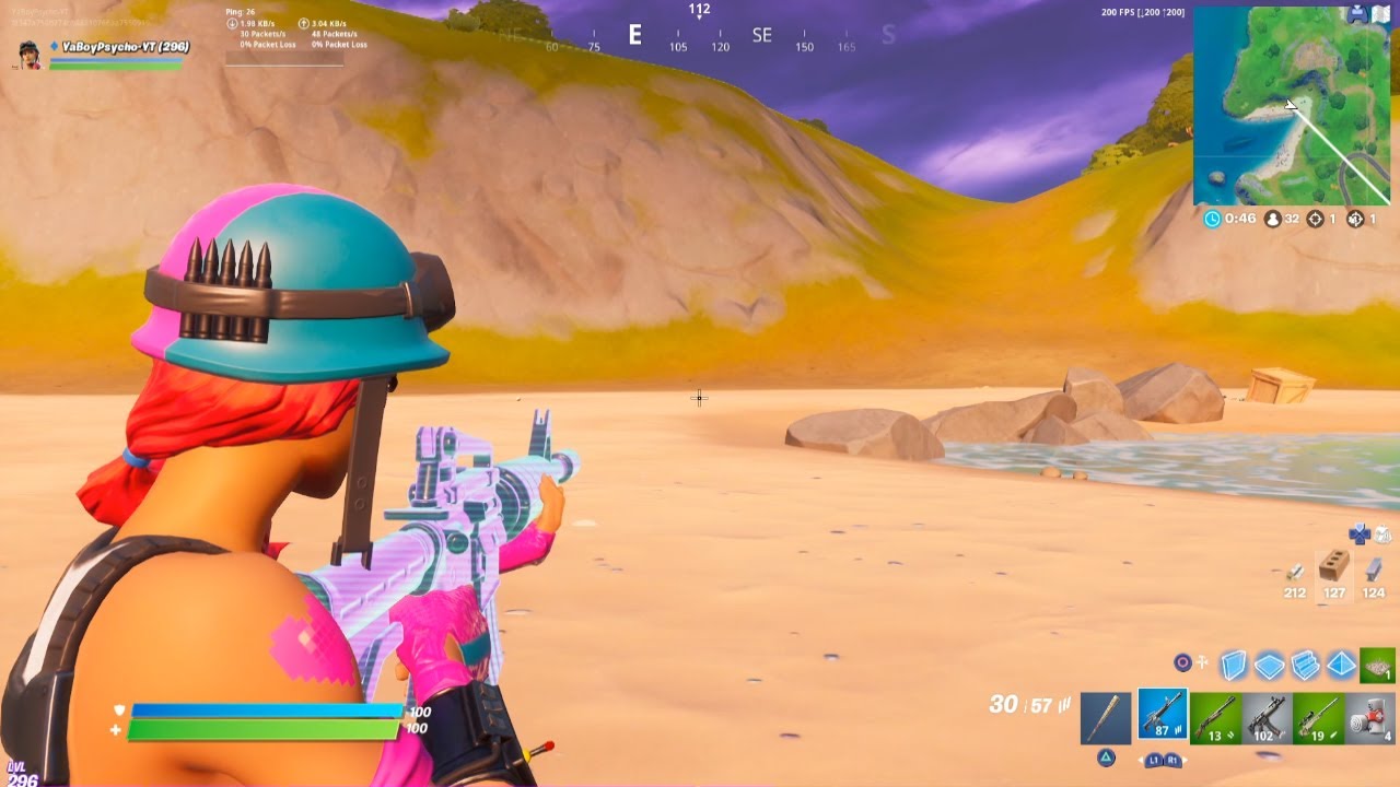NEW PIXEL HEART &ldquo;BULLSEYE&rdquo; SKIN GAMEPLAY Showcase (VALENTINE&rsquo;S DAY OUTFIT) | Fortnite Shop SEASON 11