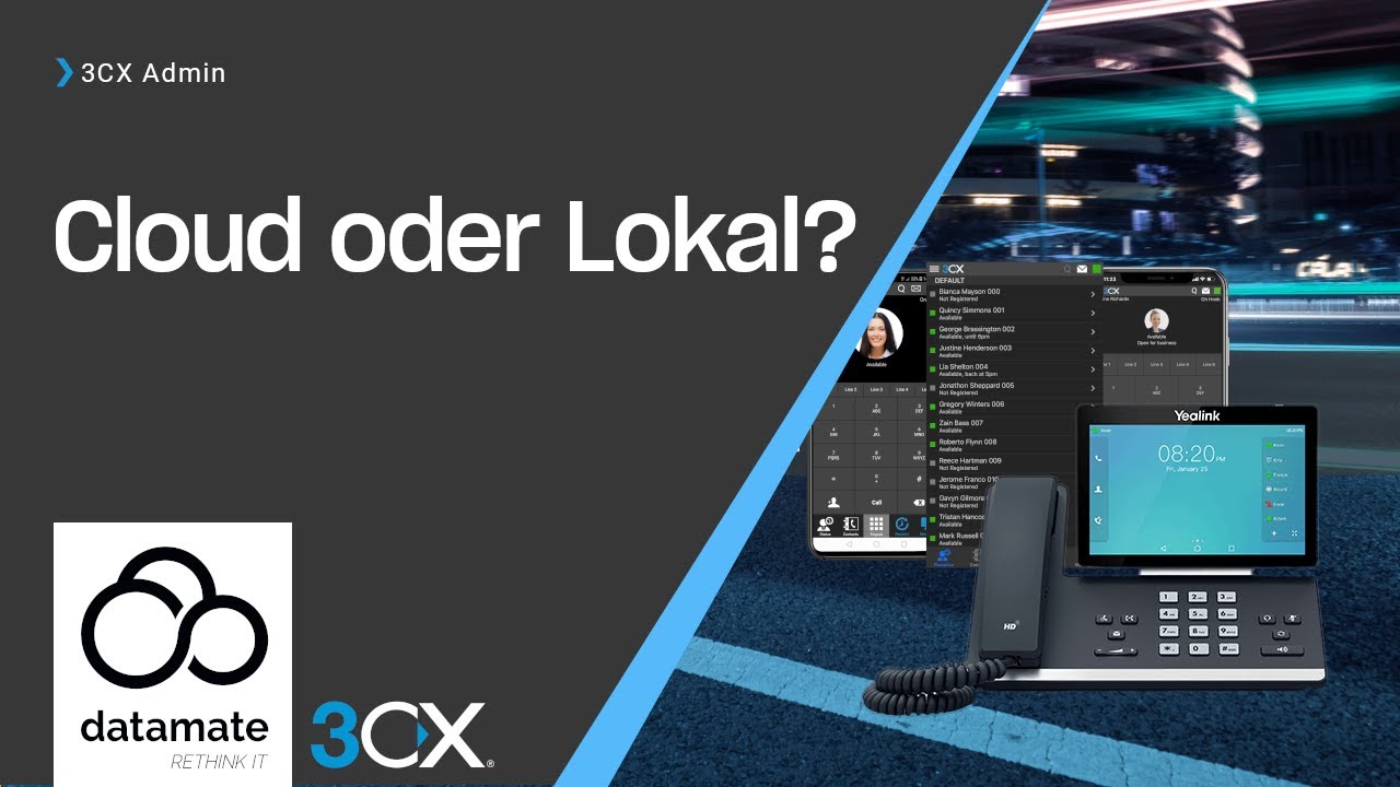 3CX Cloud oder Lokal