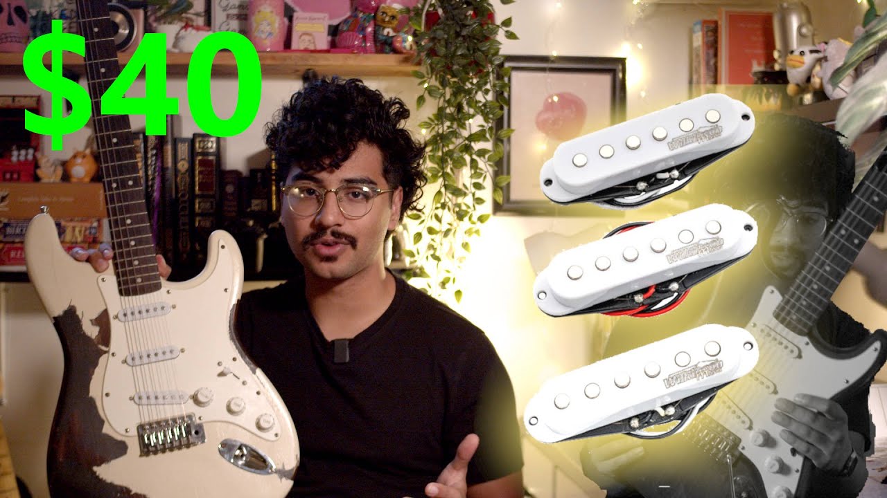Squire to Fender for 40 bugz | Wilkinson LOW GAUSS Vintage Tone Ceramic Single Coil Pick up Review