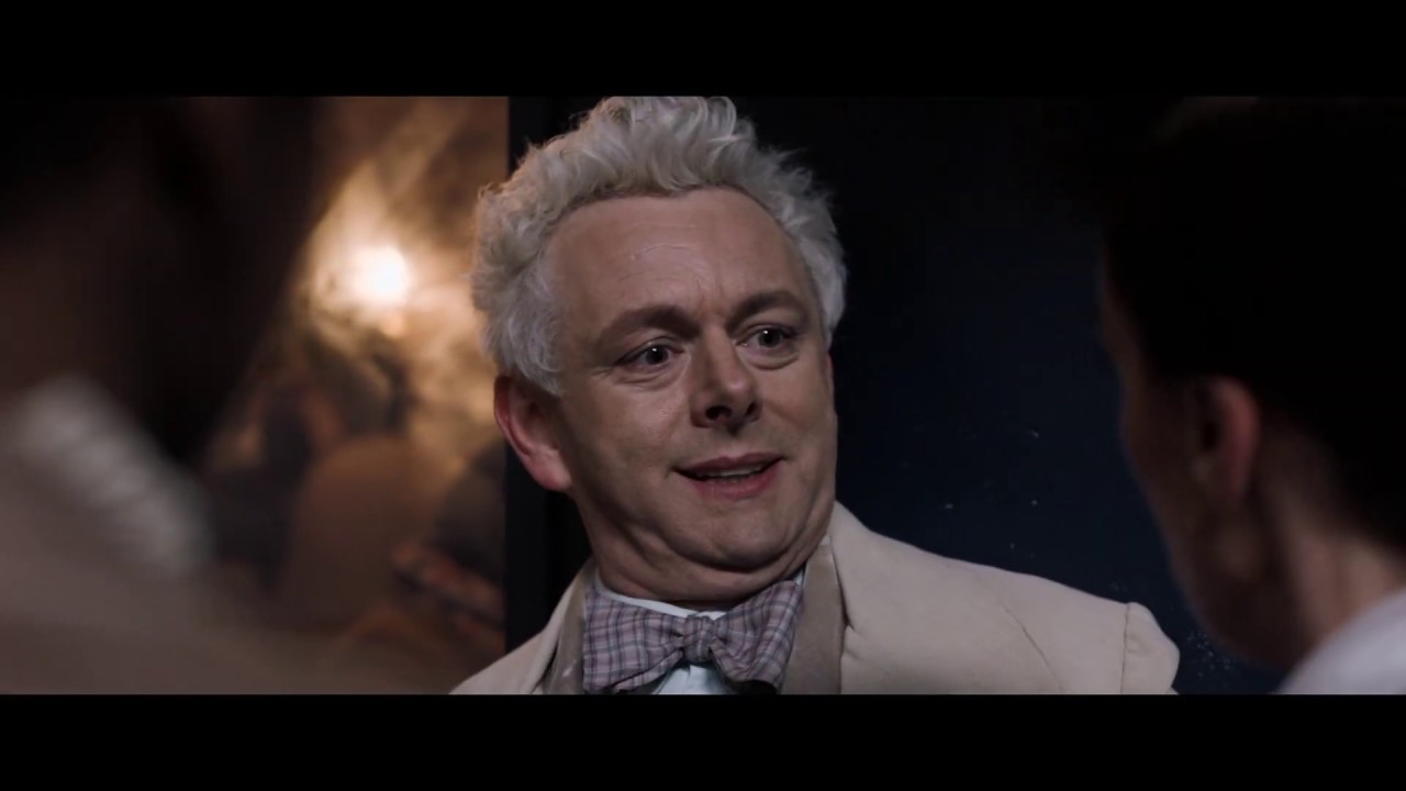 Кроули, Азирафель, Гавриил // Бог тебя выдумал [Good Omens]