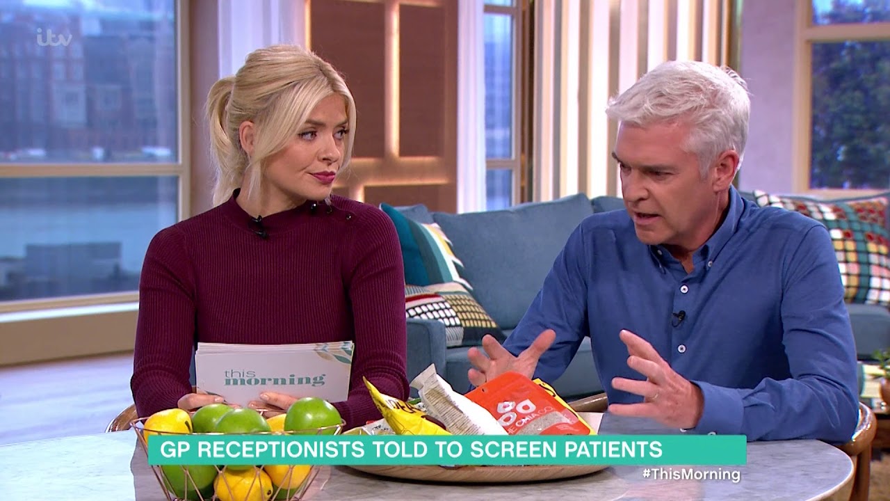 Dr Chris Is Firmly Against GP Receptionists Screening Patients | This Morning