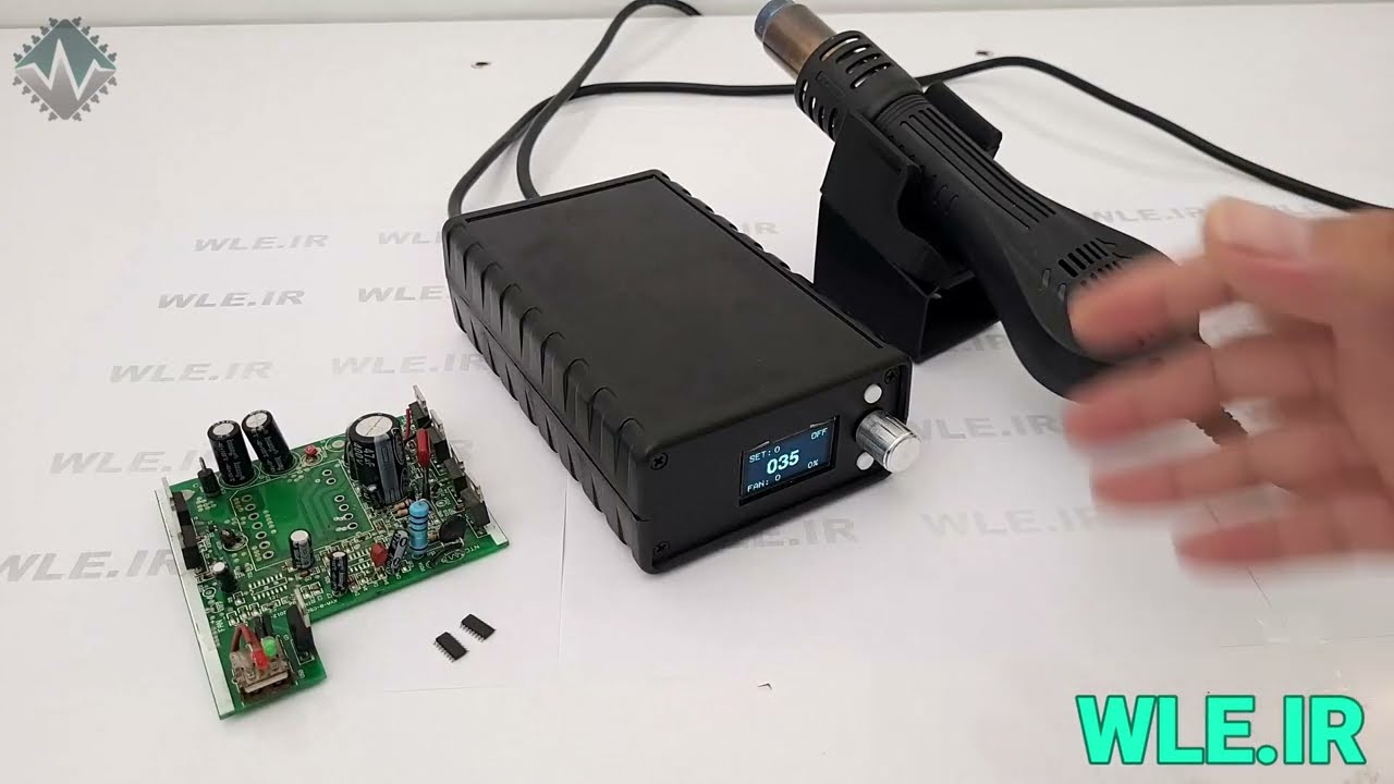 آموزش ساخت هیتر هوای گرم دیجیتال پیشرفته با ATmega328   سورس کامل
