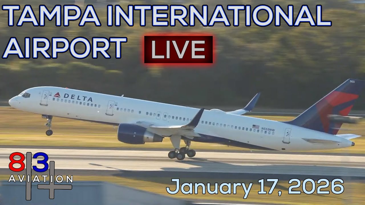 Live from Tampa International Airport - January 17, 2026