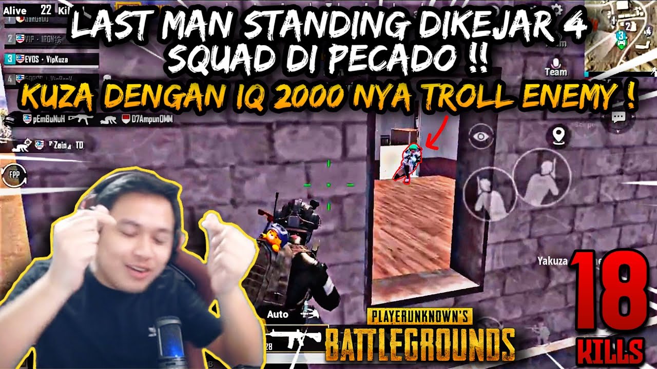 MATCH KUZA YANG TERGILA SEPANJANG ABAD YANG HANYA BERMULA DAN TAMAT DI PECADO | PUBG MOBILE