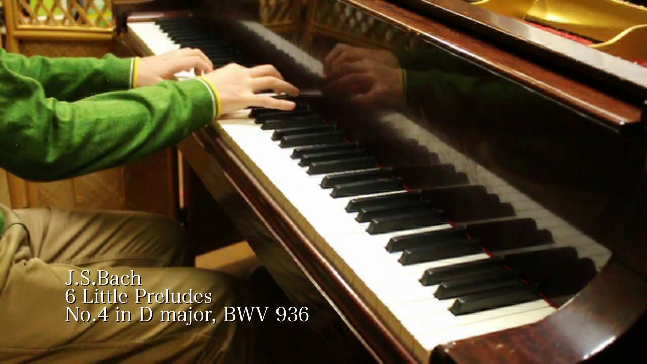 J.S.Bach: 6 Little Preludes, BWV 933-938【バッハ：小プレリュード】