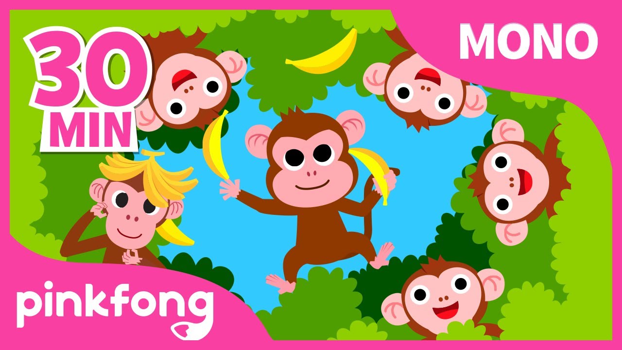 Mono P&iacute;caro y muchas m&aacute;s | +Recopilaci&oacute;n | Especial del Mono | Pinkfong Canciones Infantiles