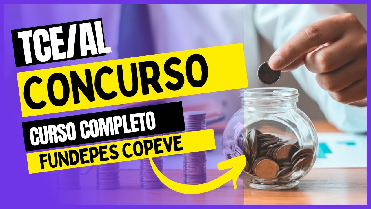 Concurso TCE/AL curso completo de contabilidade Fundepes Copeve