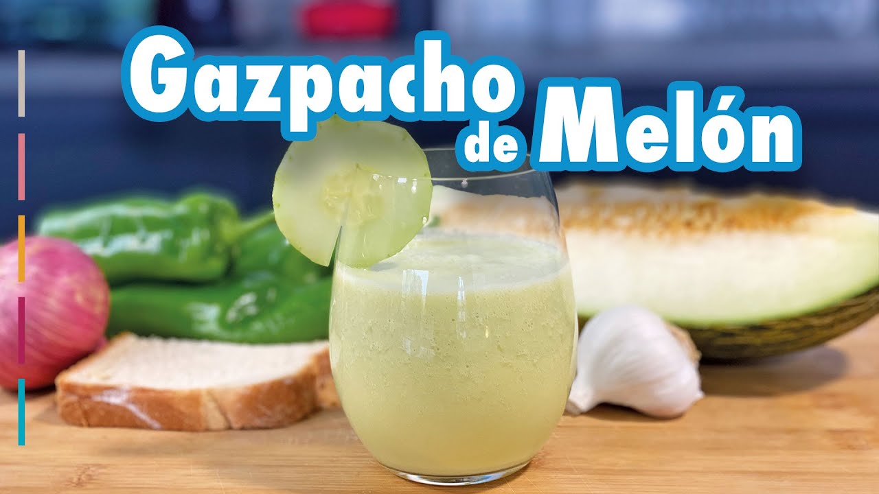 Increíble gazpacho de melón!