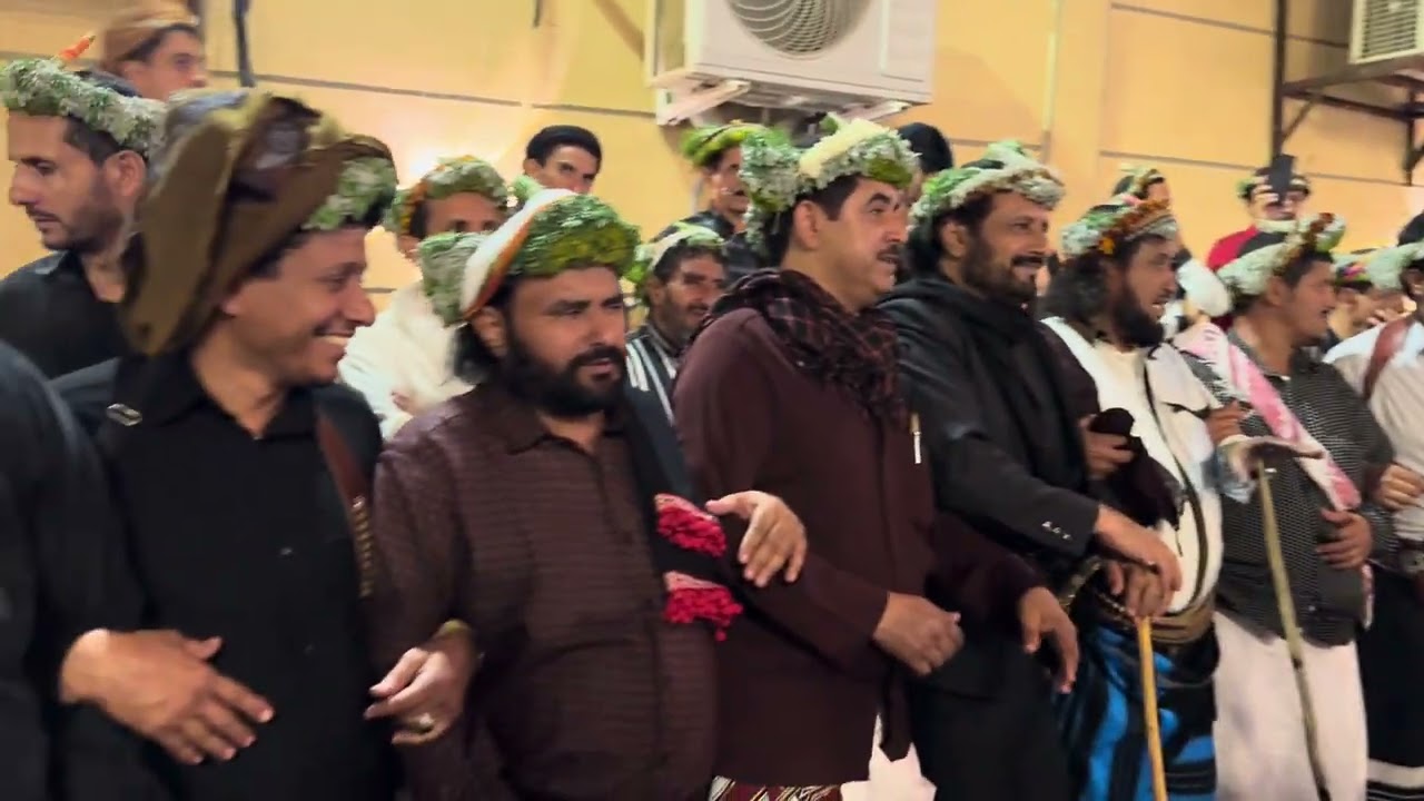 تكثيرة قبايل الحساب وامهروبيين عند امصهاليل في حفل زواج الشاب علي بن أحمد الصهلولي في استراحة الملكه