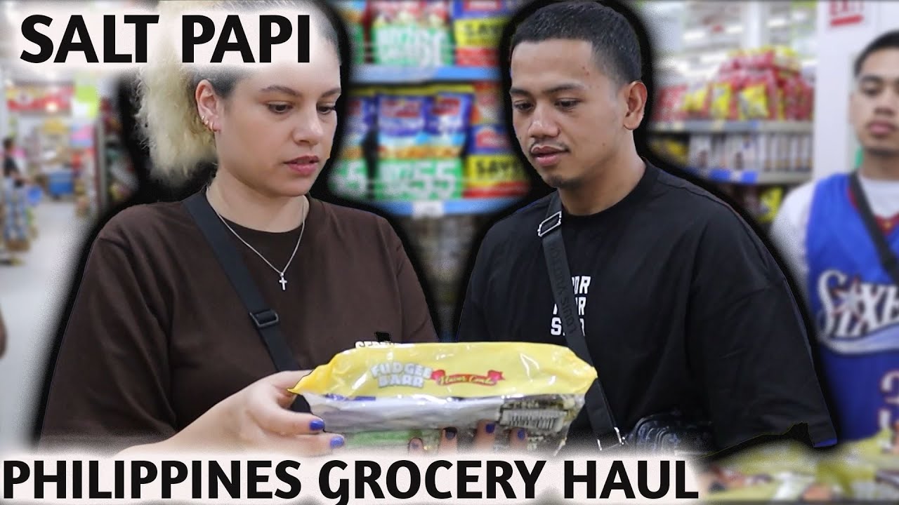 GROCERY SHOPPING AND EATING OUT IN THE PHILIPPINES (SALT PAPI’S VLOG)