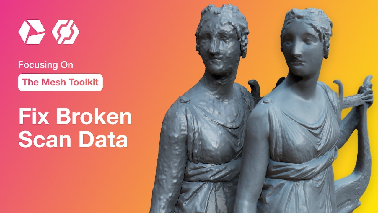 Clean Up Broken Scan Data with Mesh Smoothing in InstaLOD