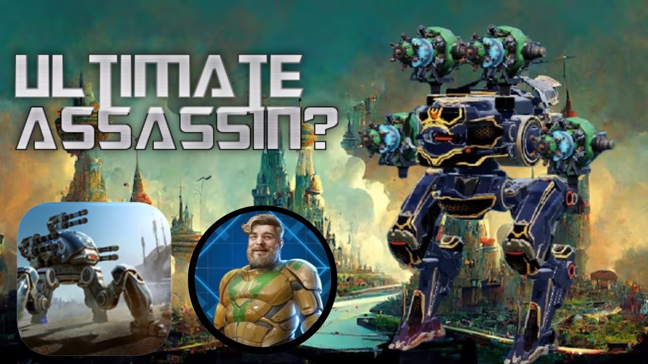 HOW GOOD IS THE ULTIMATE BLITZ WITH GANGILS? CRAZY ASSASSIN ROBOT! (War Robots)