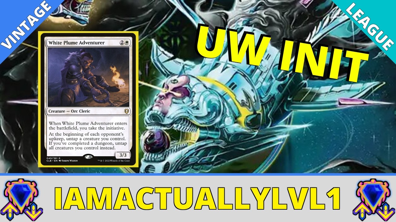 NEW Blue White Initiative deck featuring Quantum Riddler
