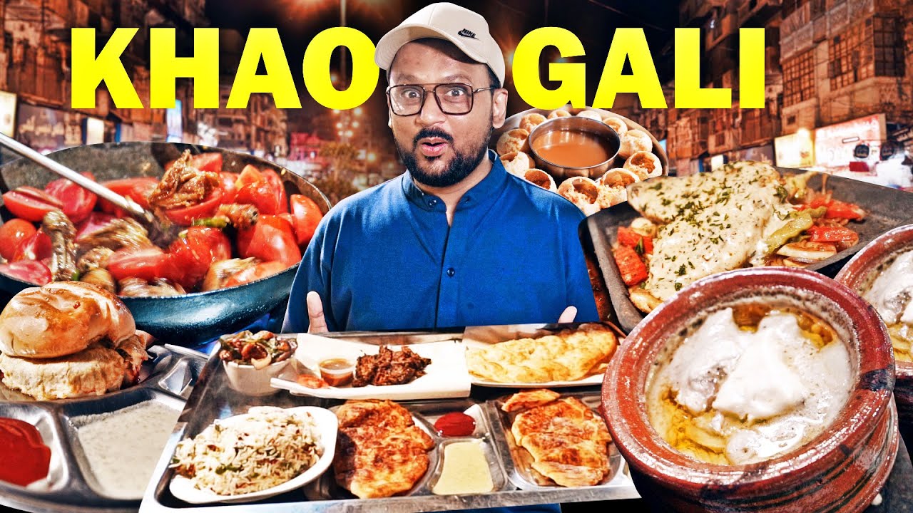 Khao Galli of Karachi | Huge Variety of Food, Handi, Karahi, BBQ, Continental | Best for Families