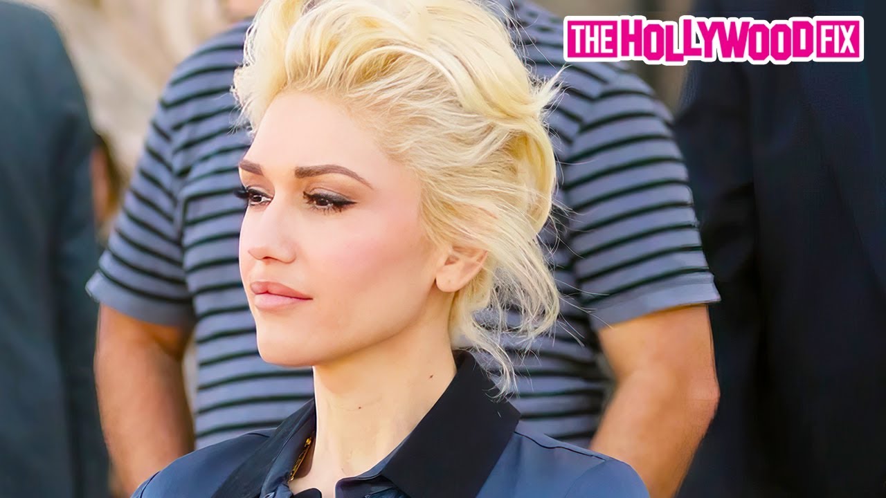 Gwen Stefani Looks Absolutely Stunning While Taking Her Sons Kingson, Zuma & Apollo To Church In LA