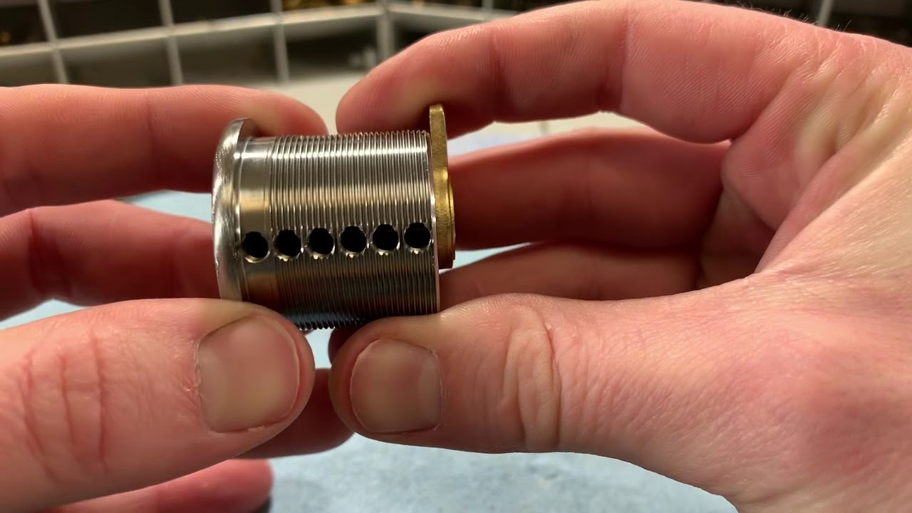 Medeco Biaxial Mortise Cylinder Disassembly, Assembly, and Pinning