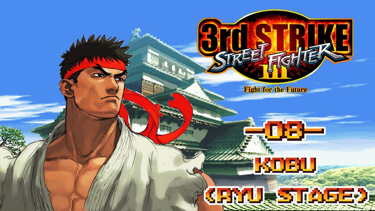 Street Fighter III: 3rd Strike OST / 08 - Kobu (Ryu Stage) Theme