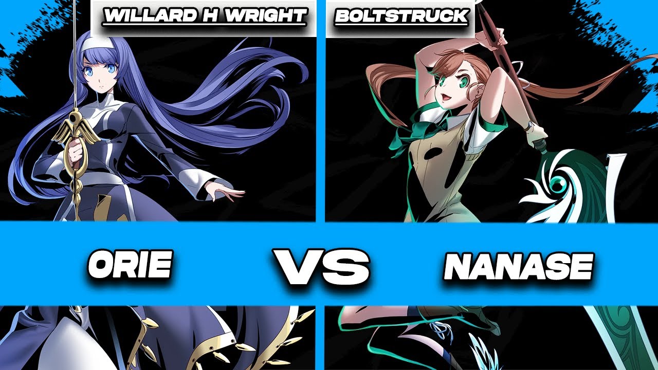 UNDER NIGHT IN BIRTH 2 SYS:CELES, Orie vs Nanase (Willard H Wright vs Boltstruck) UNI2 Replay