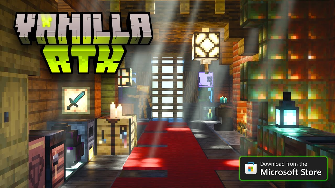 Vanilla RTX App Trailer - Minecraft RTX