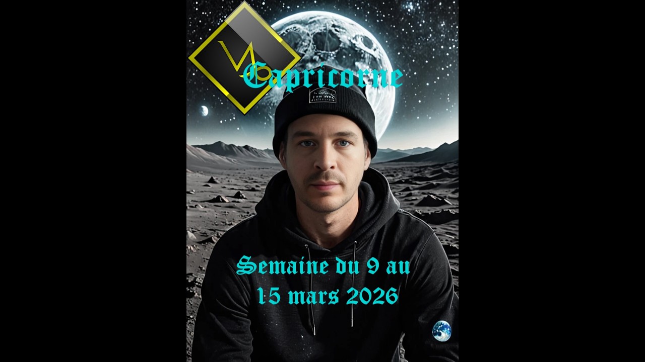 Capricorne 9 au 15 mars 2026 - Attention sur la signature d'un contrat, lisez bien entre les lignes