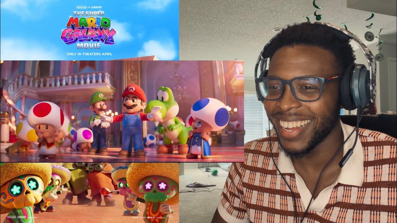 SUPER MARIO GALAXY MOVIE || FINAL TRAILER || A.T.E Reacts 