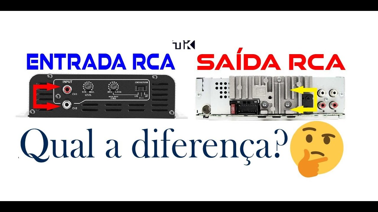 Entrada e Saída RCA: Qual a diferença?  Dicas de instalação