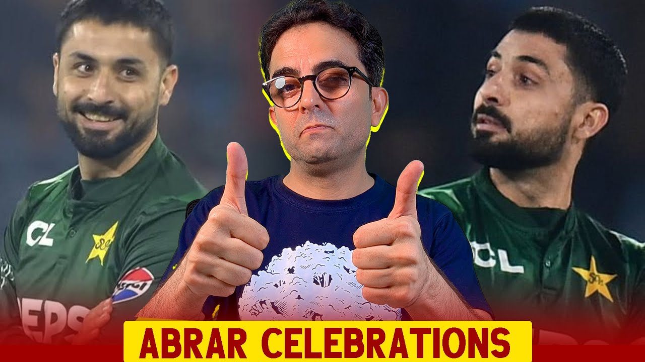 Abrar Ahmed on celebrations: “I’ll keep doing it against certain teams”