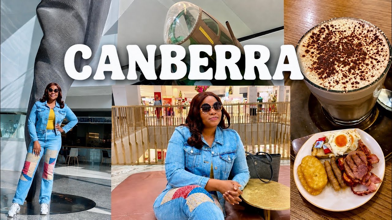 CANBERRA TRAVEL VLOG:  First Time in Australia’s CAPITAL CITY 🇦🇺.