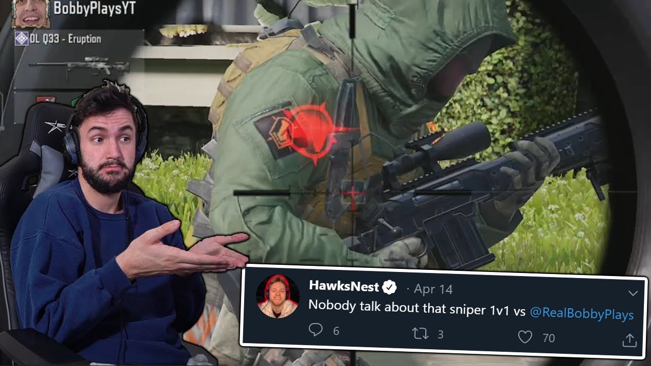 the 1v1 Hawksnest doesn't want you to see (COD Mobile Snipers Only)