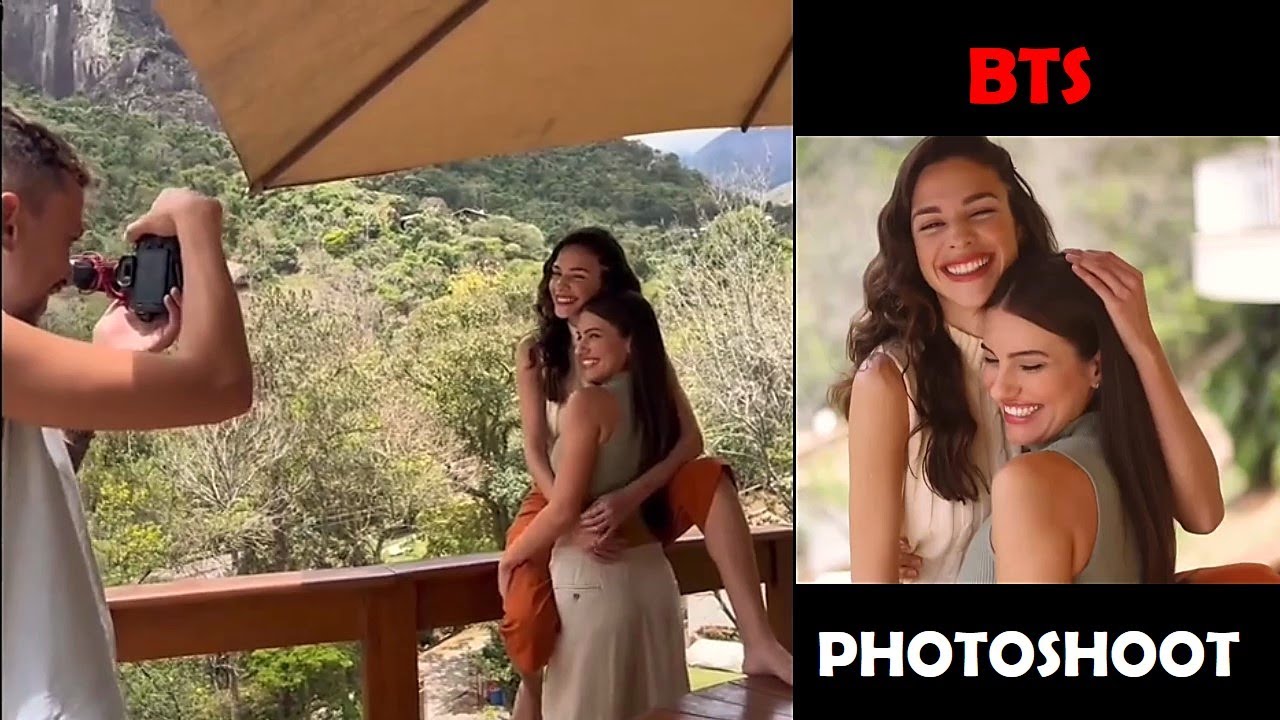 BTS !!! Valentina Luiza Story Christmas Special Photoshoot - Stupid Wife Ponto Off