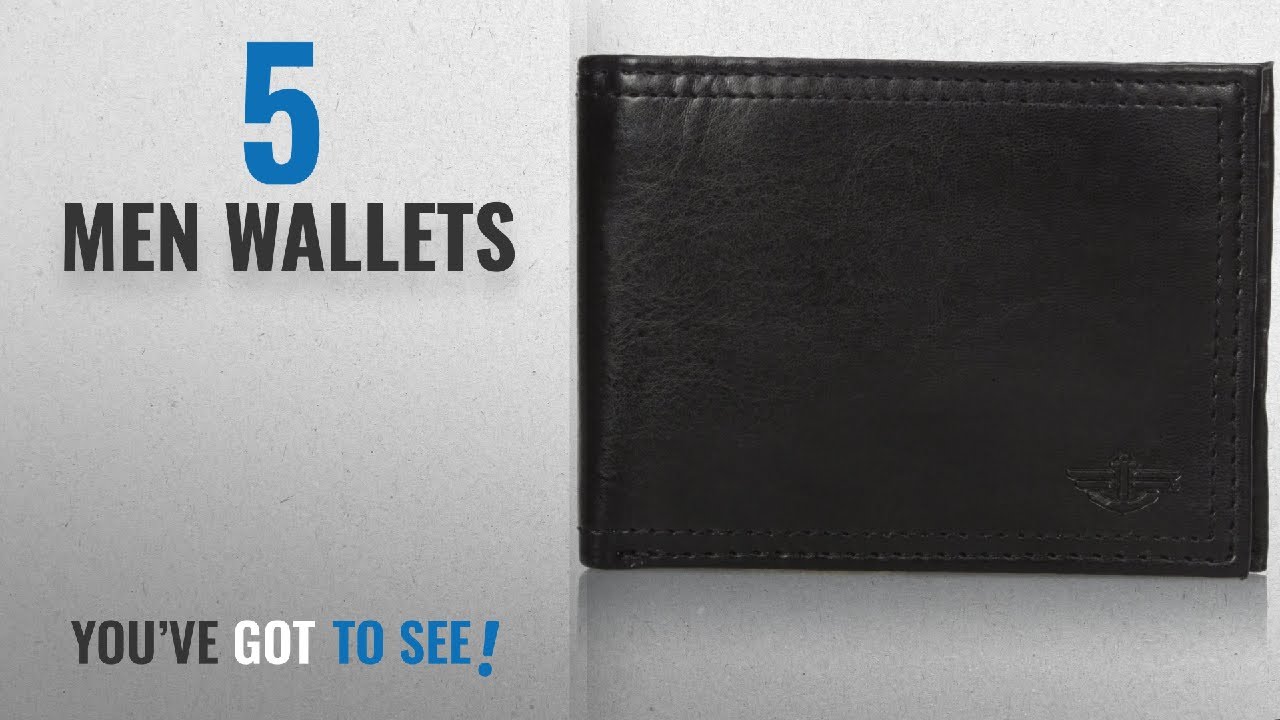 Dockers Wallets [ Winter 2018 ]: Dockers Men's RFID Blocking Extra Capacity Leather Bifold