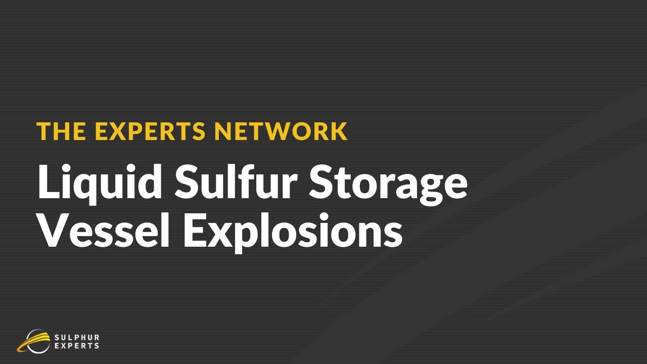 How to Prevent Liquid Sulfur Storage Vessel Explosions