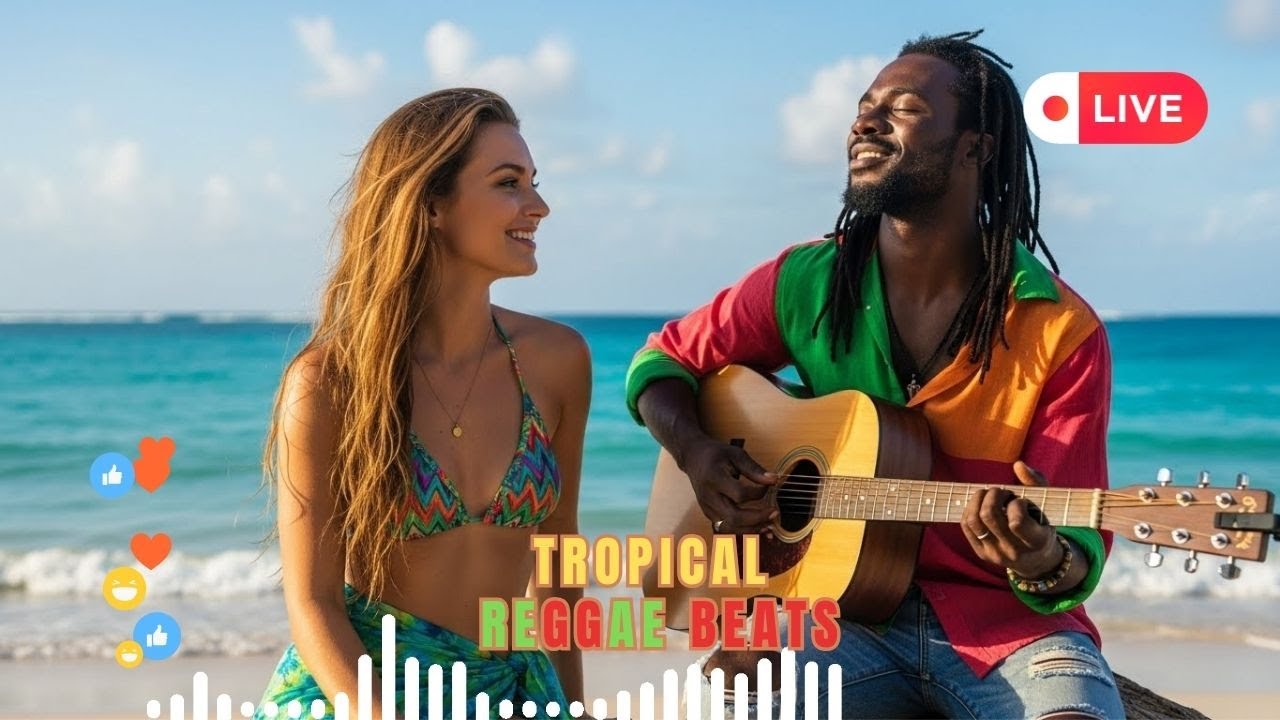 🔥 Reggae Tropical Night Live 🌙 | Relax & Chill Vibes Brasil