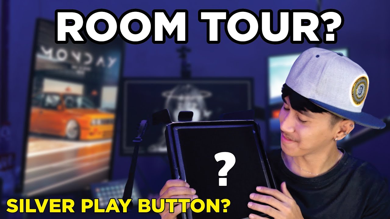 VIDEO PERTAMA AKU! ROOM TOUR? UNBOXING SILVER PLAY BUTTON?