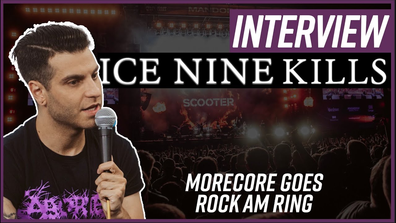 Ice Nine Kills on The Silver Scream 3D and Wurst Vacation | Interview at Rock am Ring 2022