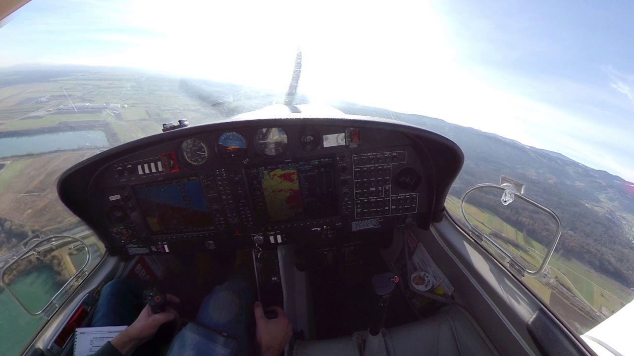 Diamond DA40 NG Touch and Go Landing