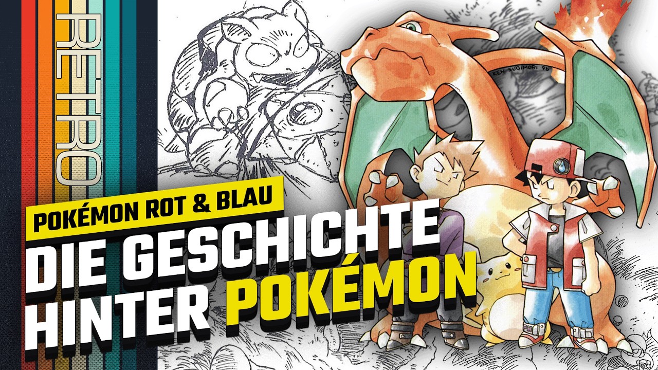 Pok&eacute;mon Rot & Blau | RETRO | Der Beginn des gr&ouml;&szlig;ten Franchise der Welt