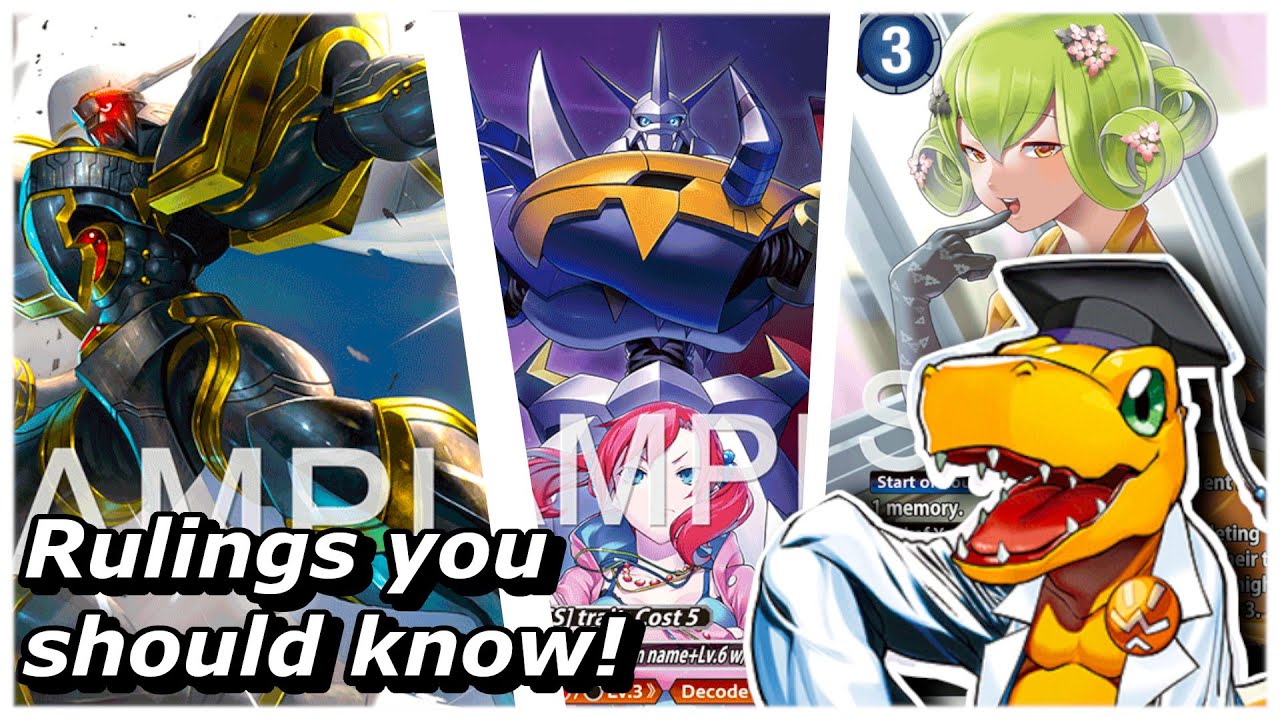 BT22 Rulings! Cyber Sleuth, Warp Tamers, & MORE!