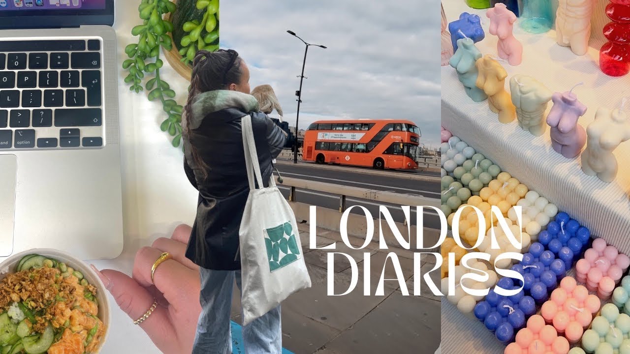 london diaries | productive 9-6 day in the office, exploring spitafields market & being a tourist