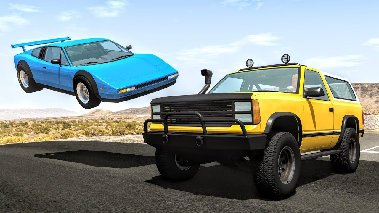Realistic High Speed Crashes #42 - BeamNG Drive | CrashBoomPunk