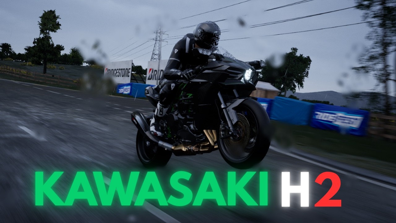 RIDE 6 Kawasaki H2 Ulster Grand Prix IN THE RAIN
