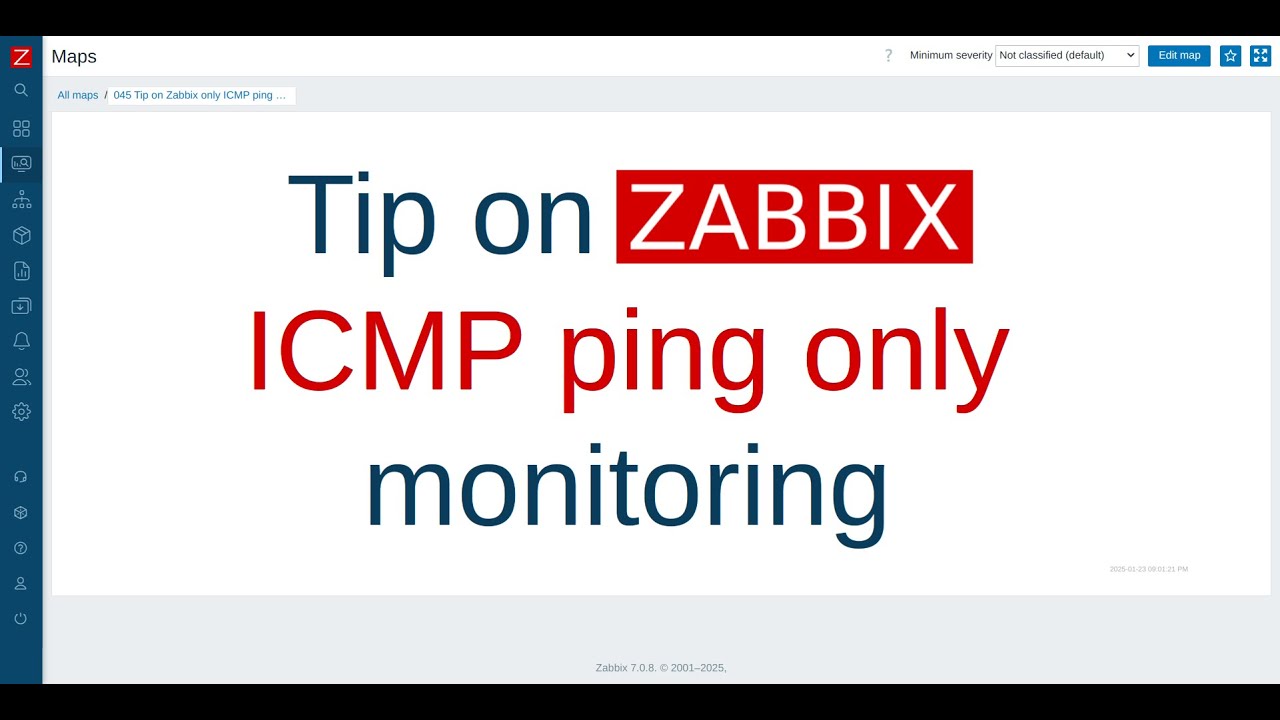 Tip on Zabbix ICMP ping only monitoring