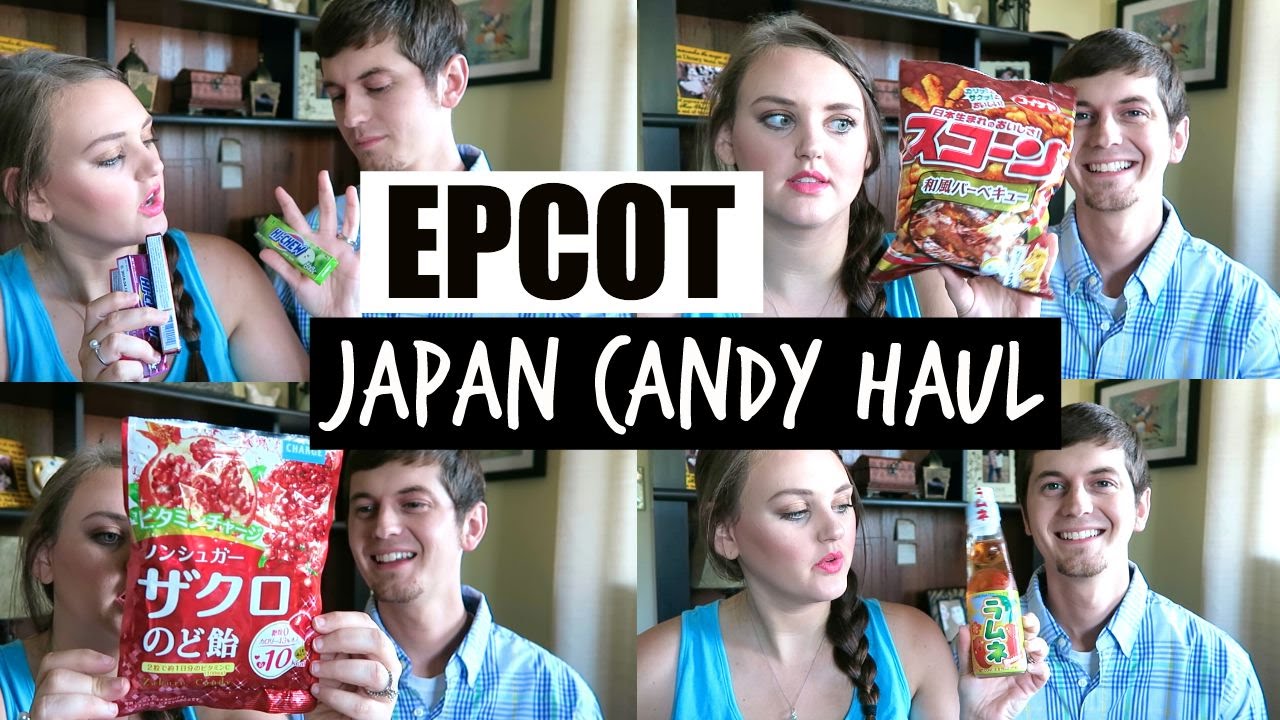 Japan Candy Haul From EPCOT | Disney At Heart °o°