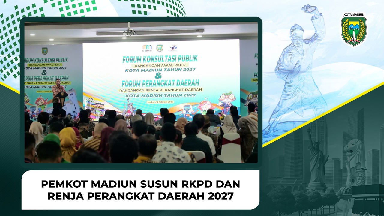 Gelar Forum Konsultasi Publik, Pemkot Madiun Susun RKPD dan Renja Perangkat Daerah 2027