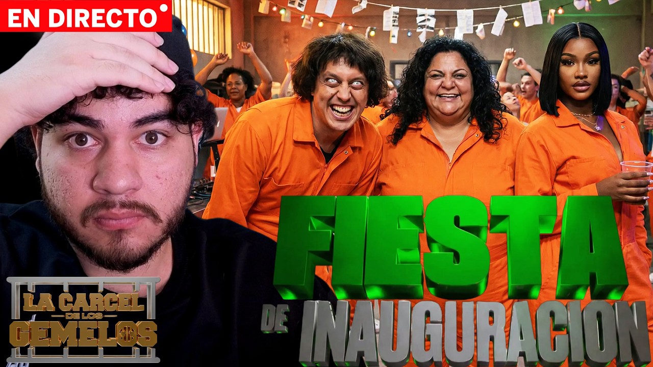 FIESTA en LA CARCEL de LOS GEMELOS!!🔥NUEVA PARTICIPANTE!!🚨 REACCIONAMOS AL DÍA 2🔴