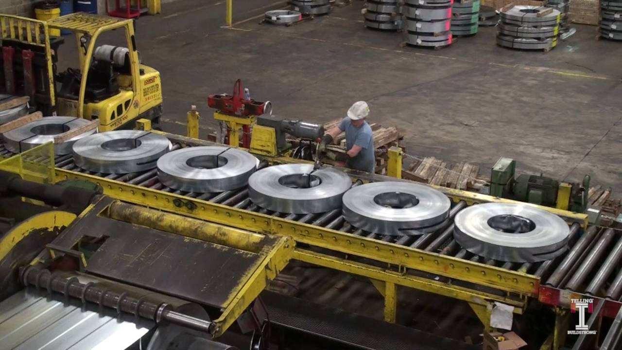 Telling Industries - How Metal Studs are Made
