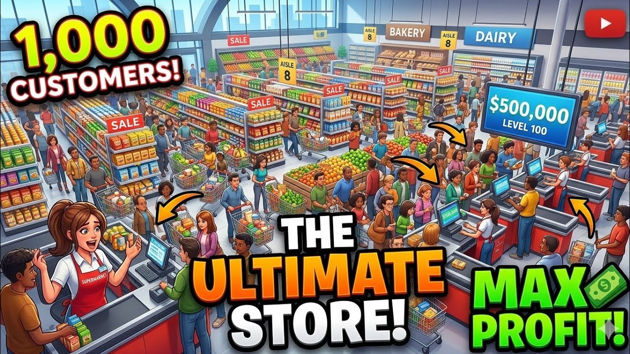  Running My Own Store 🛒 | Supermarket Simulator Gameplay
