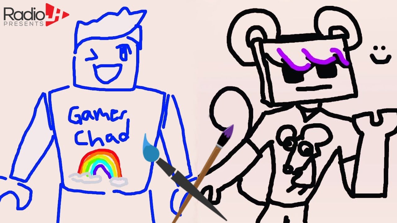 SPEED DRAW with Chad in Roblox!