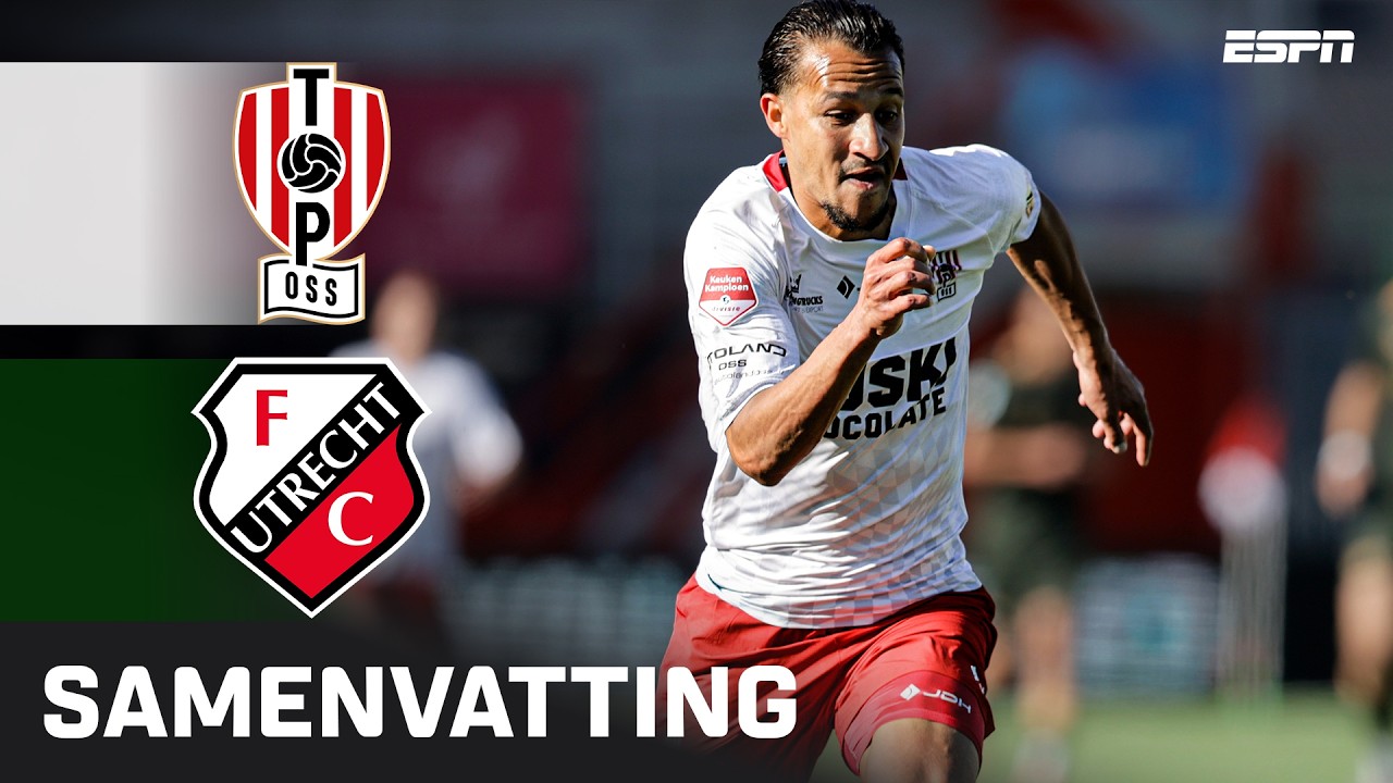 🔝 TOP draait wedstrijd BINNEN 8️⃣ MINUTEN OM! 🔄 | Samenvatting TOP Oss - Jong FC Utrecht