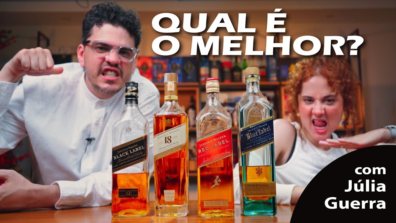 QUAL É O MELHOR JOHNNIE WALKER? COM JULIA GUERRA